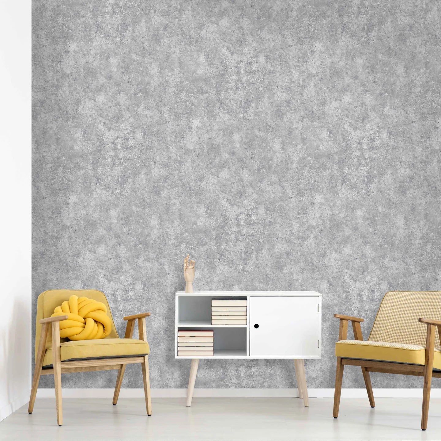 Industrial Concrete Wallpaper by Woodchip & Magnolia