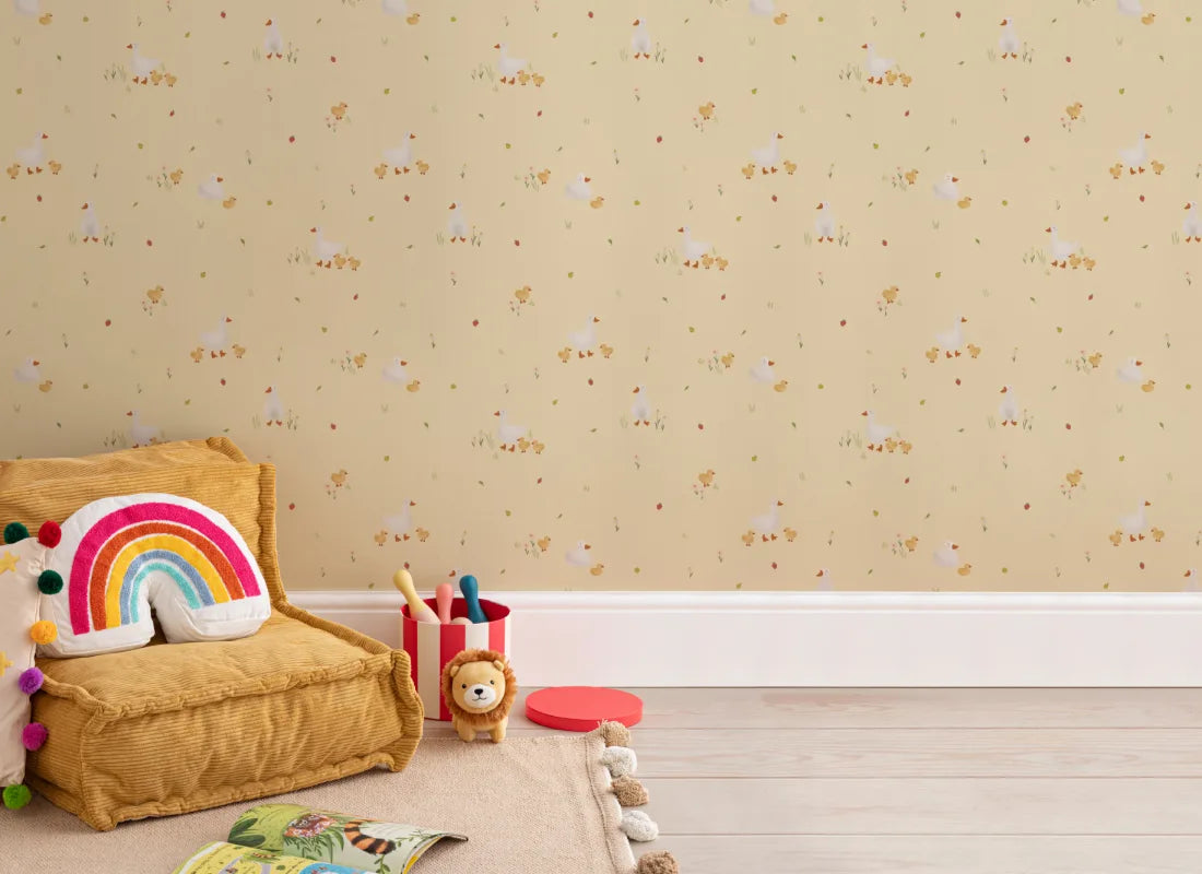 Duckling Wallpaper by Hovia