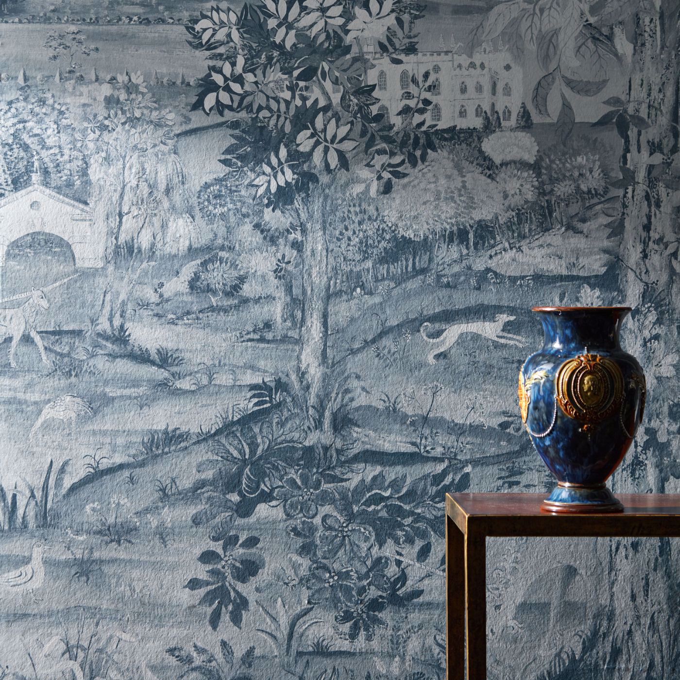 Arcadian Thames Wallpaper by Zoffany