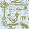 Pet Sounds Wallpaper by Mini Moderns
