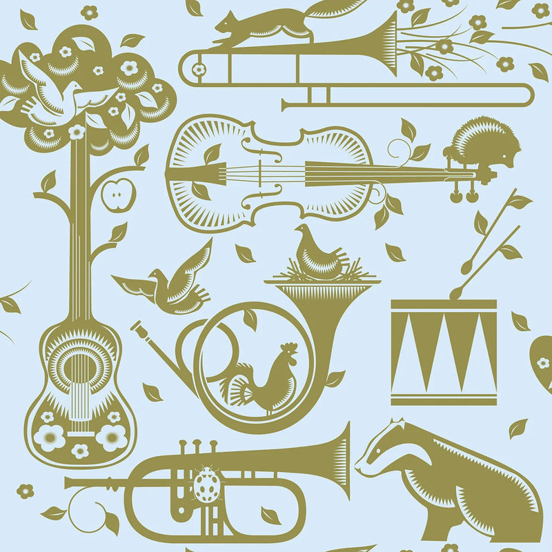 Pet Sounds Wallpaper by Mini Moderns