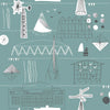 Festival Wallpaper by Mini Moderns