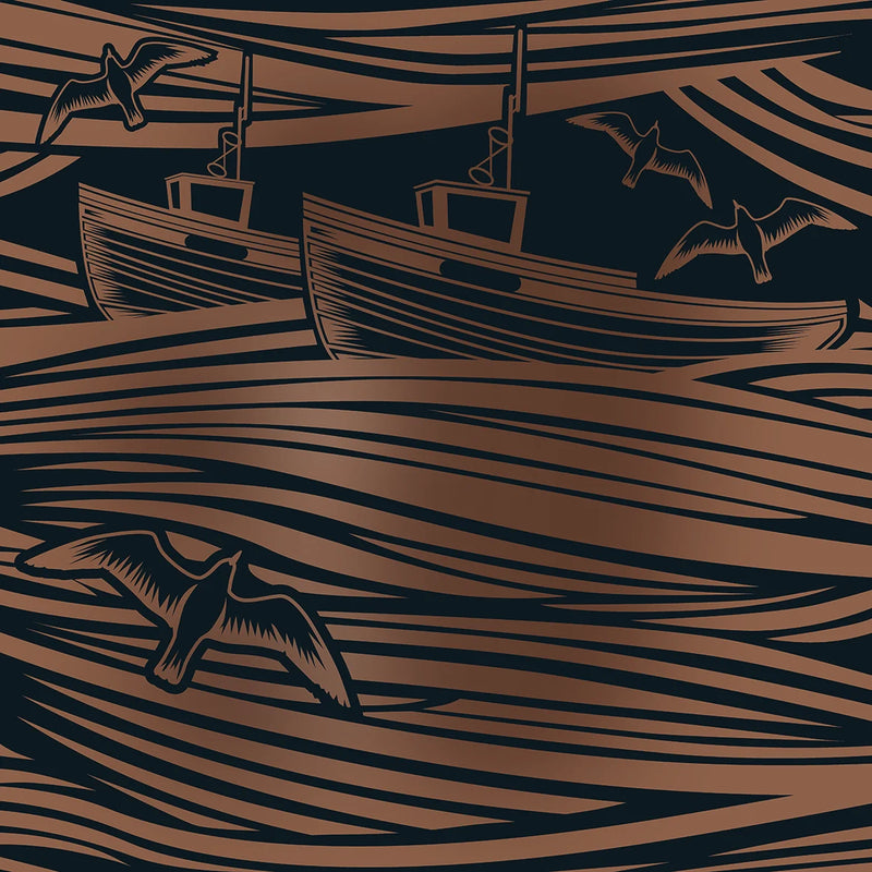 Whitby Wallpaper by Mini Moderns