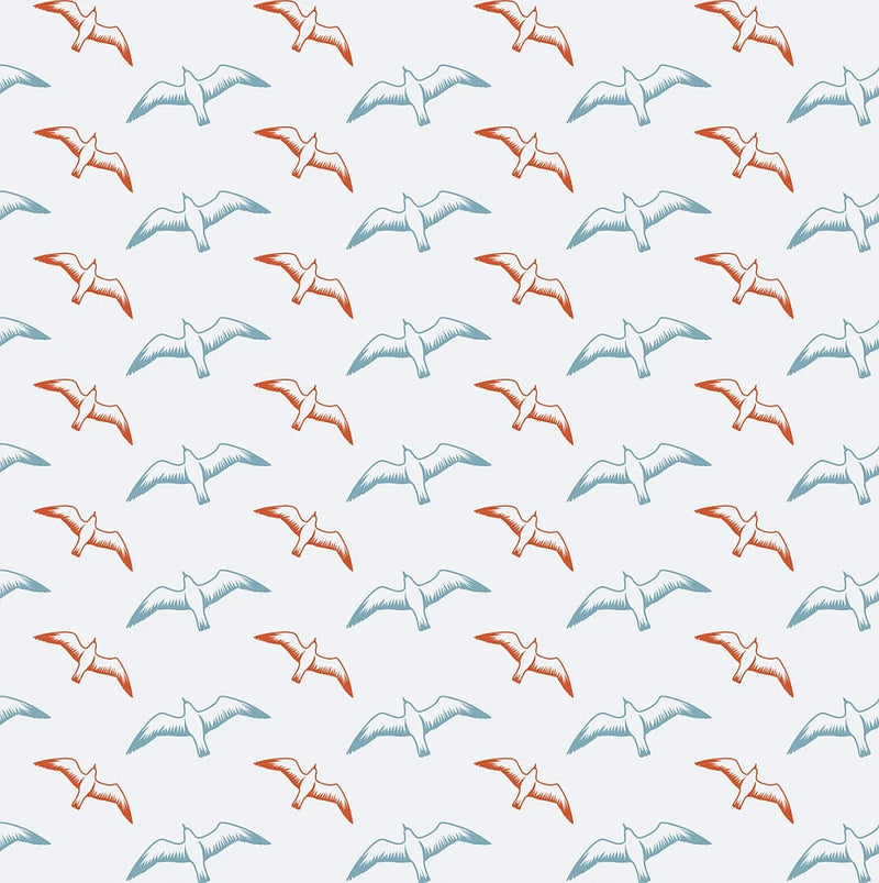 Gulls Wallpaper by Mini Moderns