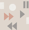 Play/Record Wallpaper by Mini Moderns