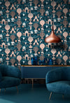 Pleasure Gardens Wallpaper by Mini Moderns