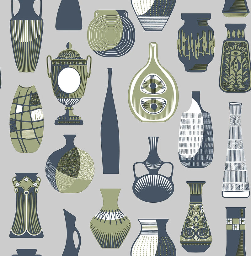 Vessel Wallpaper by Mini Moderns