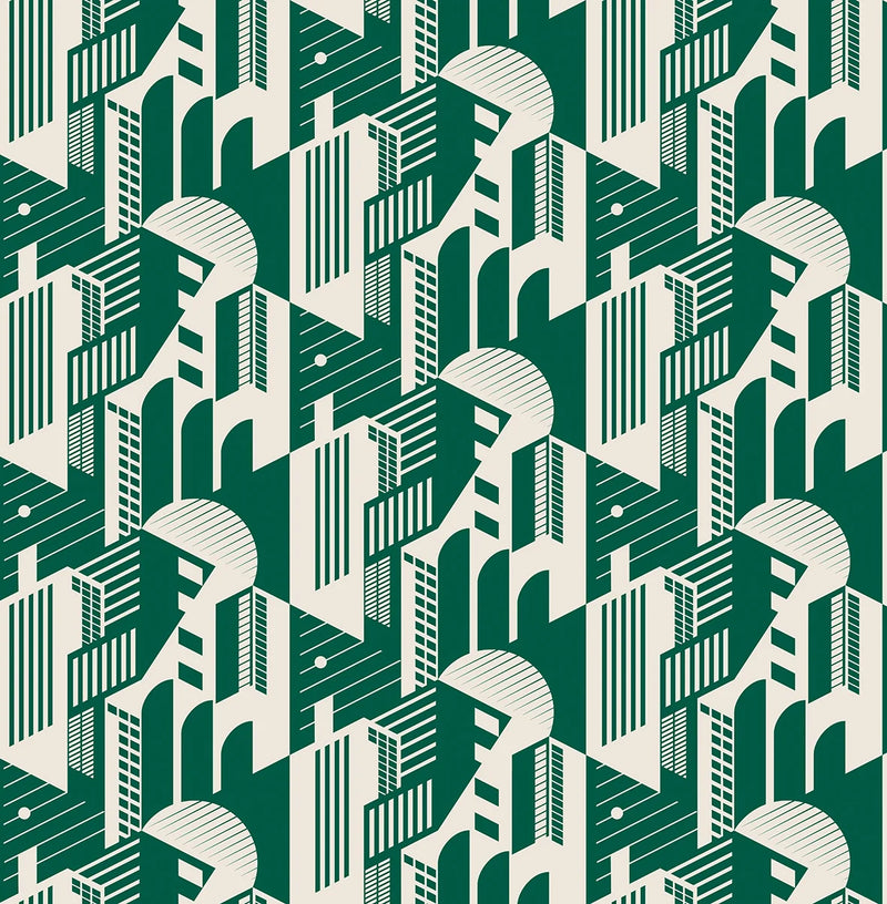 Bauhaus Wallpaper by Mini Moderns