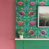 Alice Green Wallpaper by Olenka Design