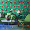 Alice Green Wallpaper by Olenka Design