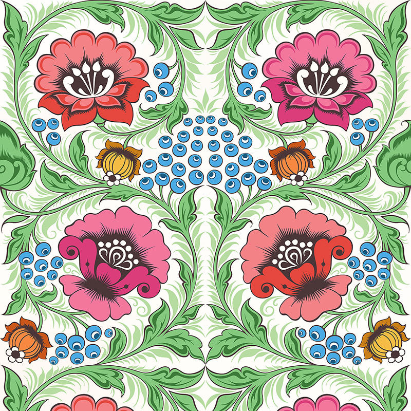 Alice Meadow Wallpaper by Olenka Design
