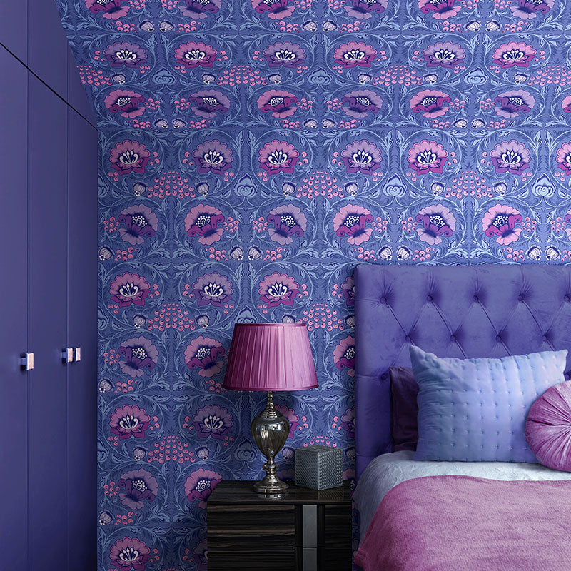 Alice Periwinkle Wallpaper by Olenka Design