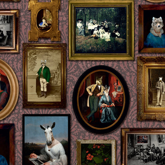 At the Art Gallery Wallpaper by Graduate Collection