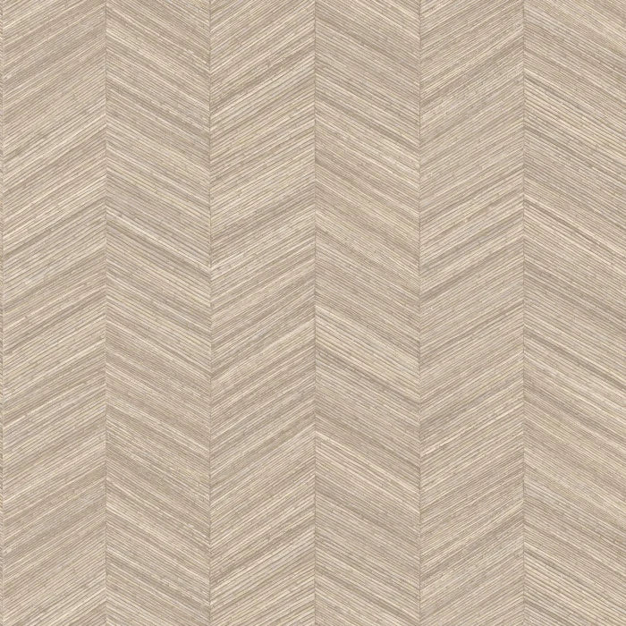 Ocotea Herringbone Wallpaper by Casamance