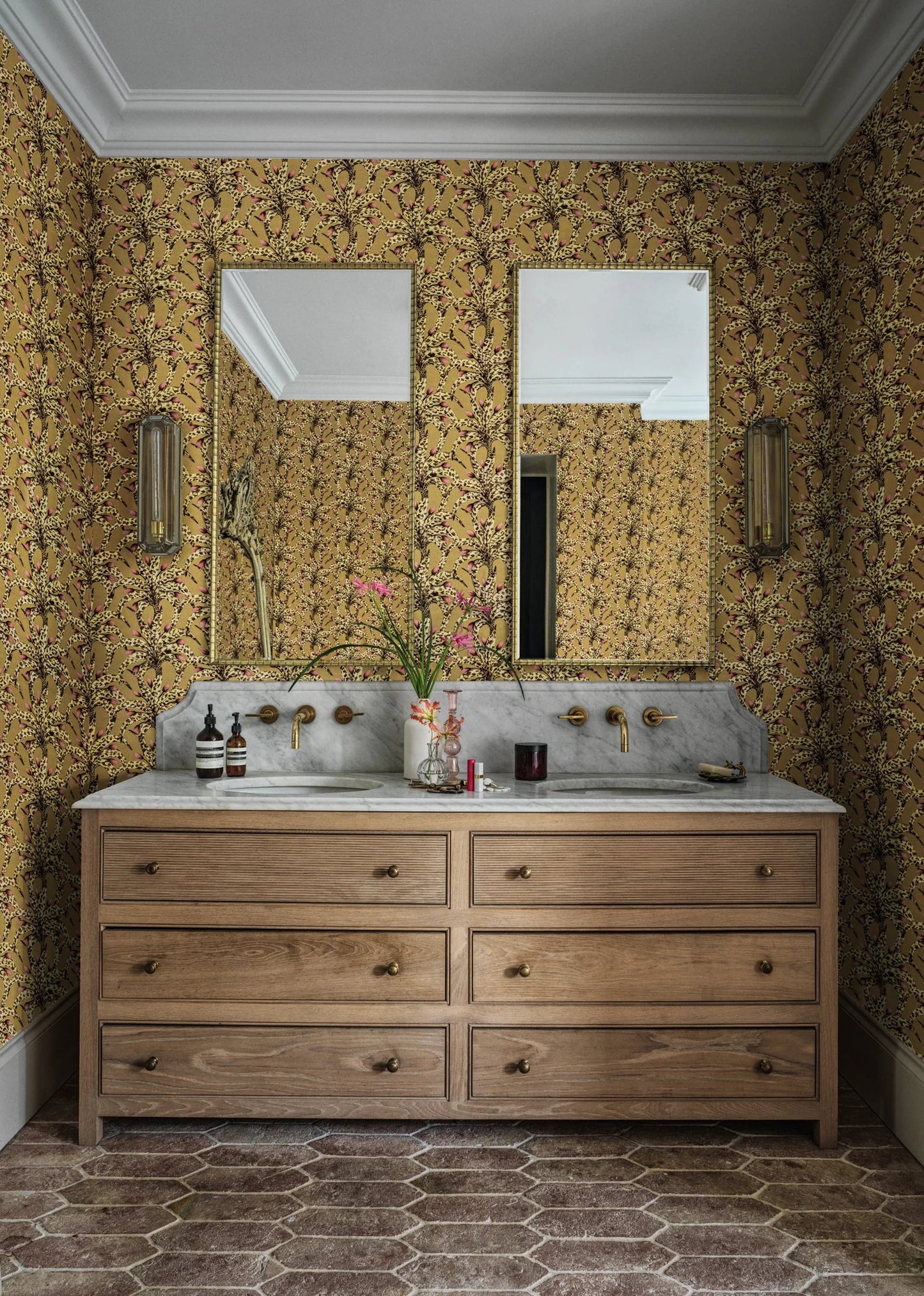Afrika Damask Wallpaper by Cole & Son
