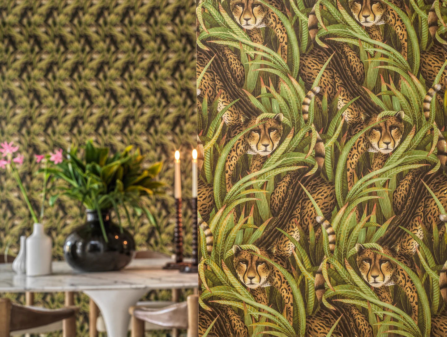 Cheetah Prowl Wallpaper by Cole & Son