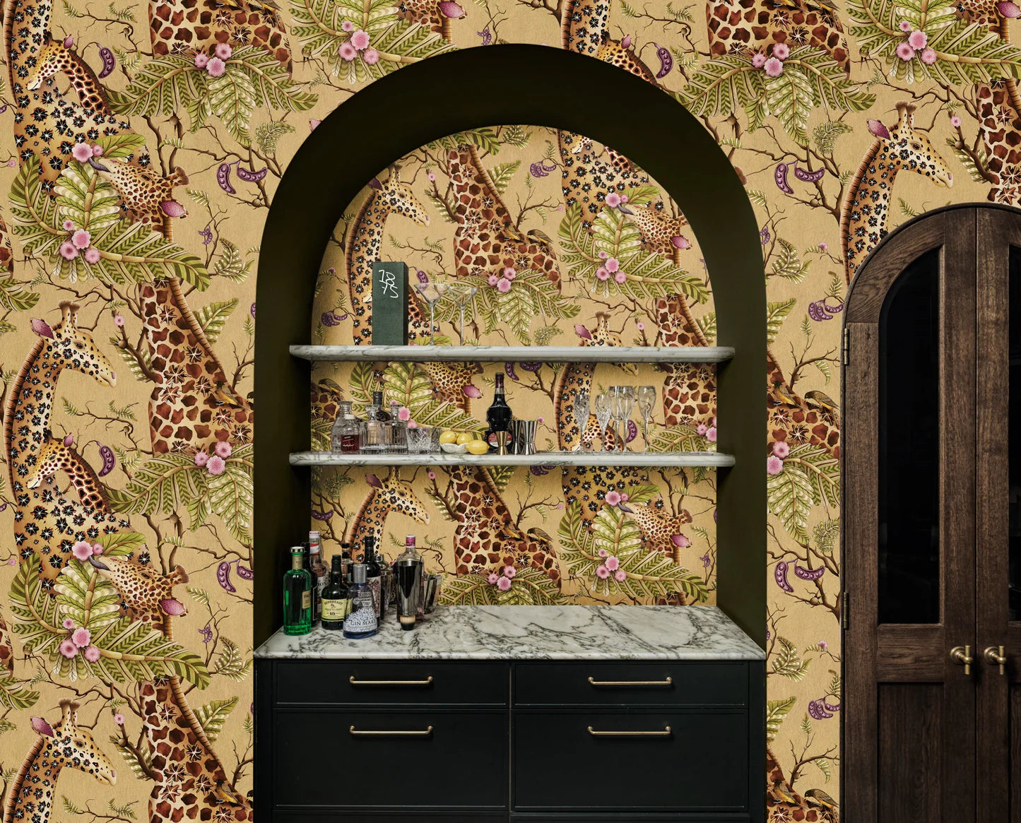 Royal Giraffe Wallpaper by Cole & Son