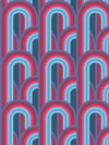 Barbie Dream House Arch Wallpaper
