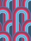 Barbie Dream House Arch Wallpaper