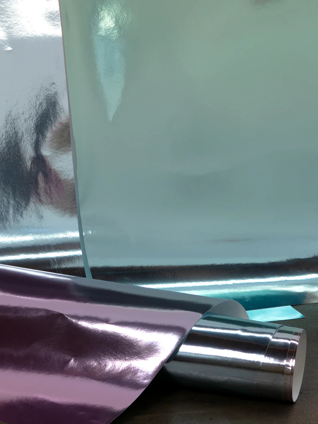 Barbie Land Ombre on Silver Mylar - Barbie Movie Collection