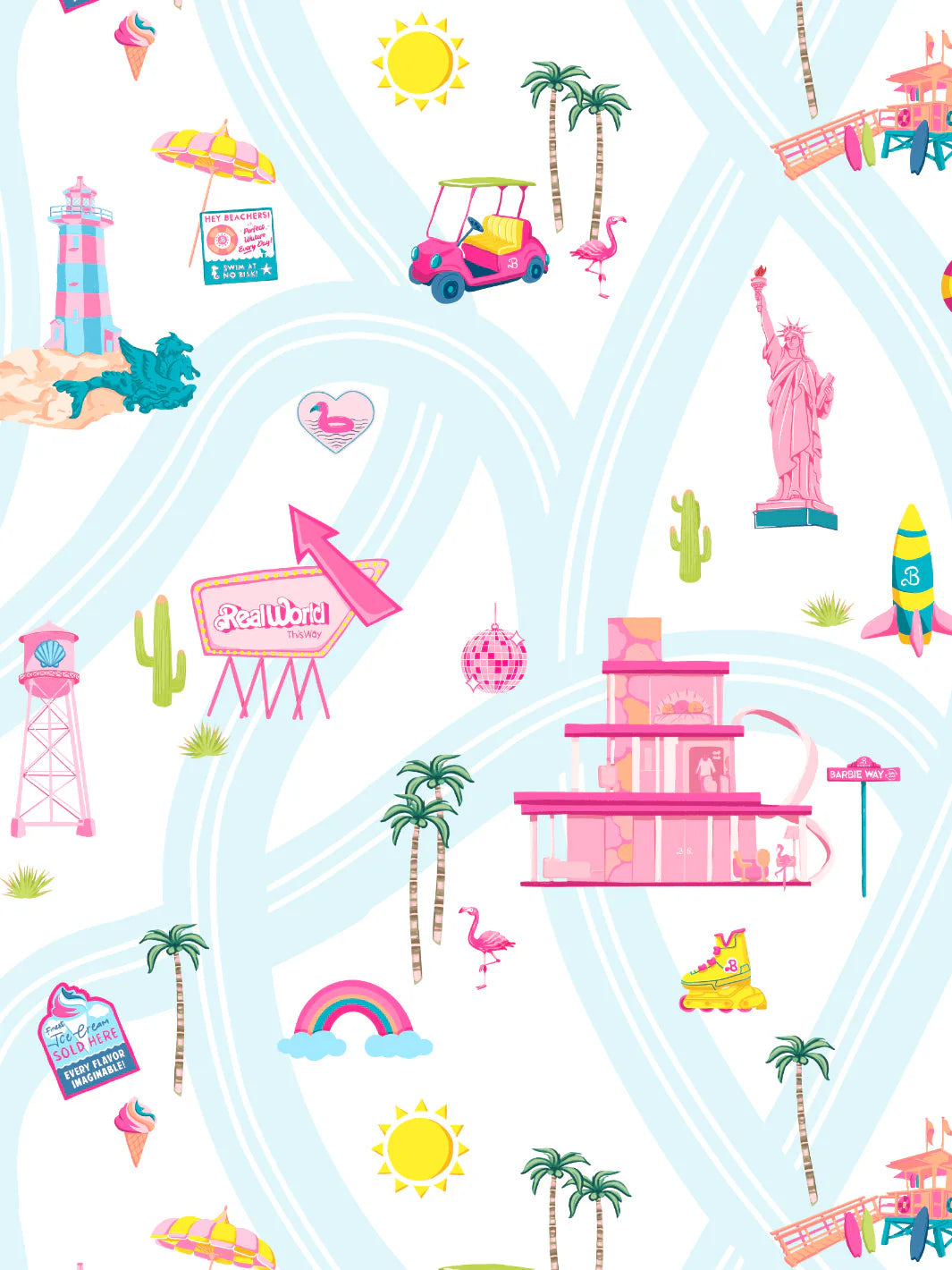 Barbie™ Land' Wallpaper - Barbie Movie