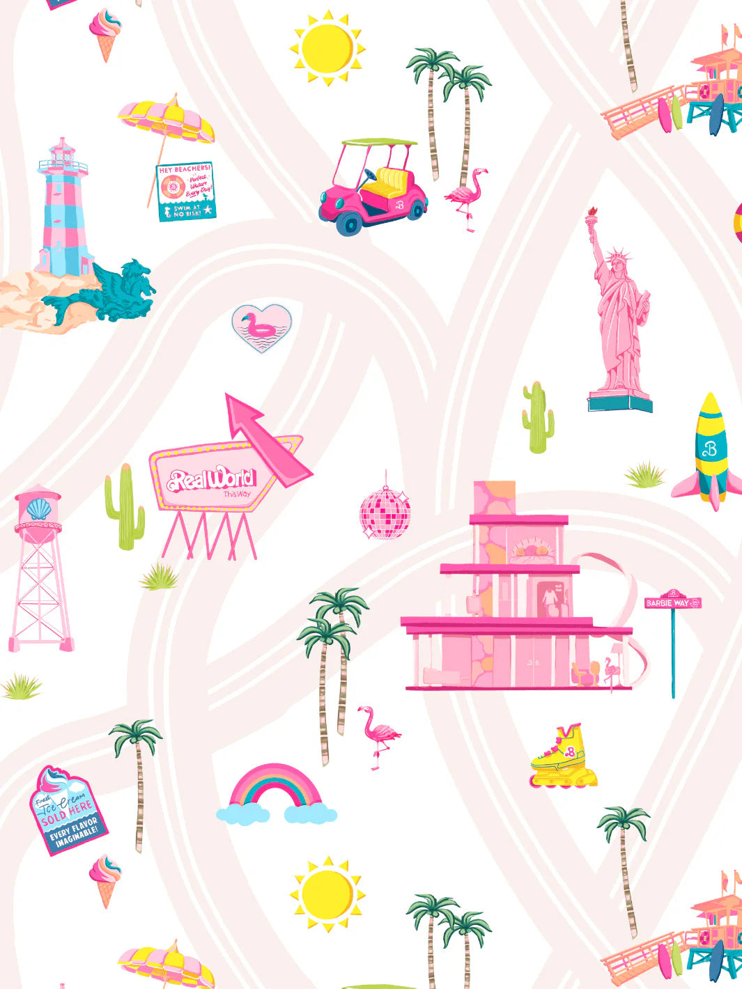 Barbie™ Land' Wallpaper - Barbie Movie