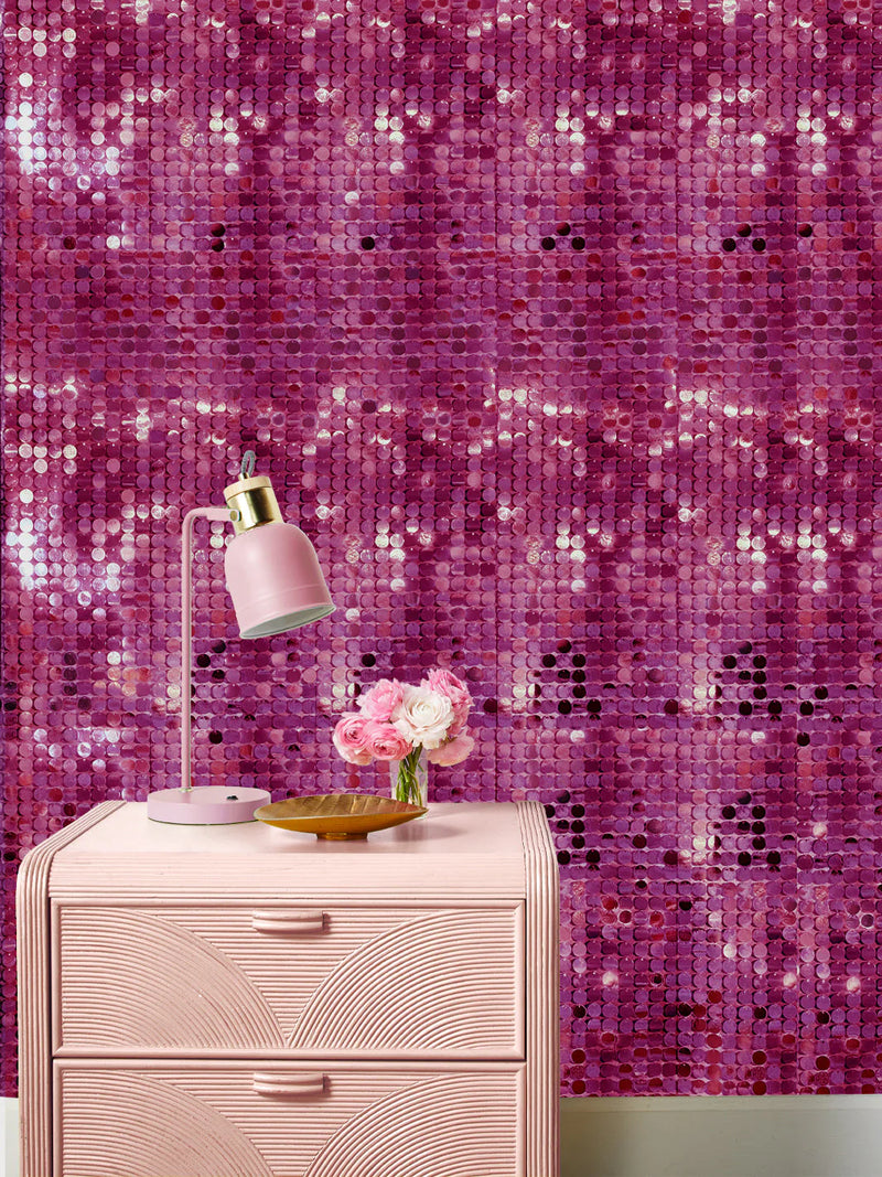 Barbie Sequin Wallpaper - Barbie Movie Collection