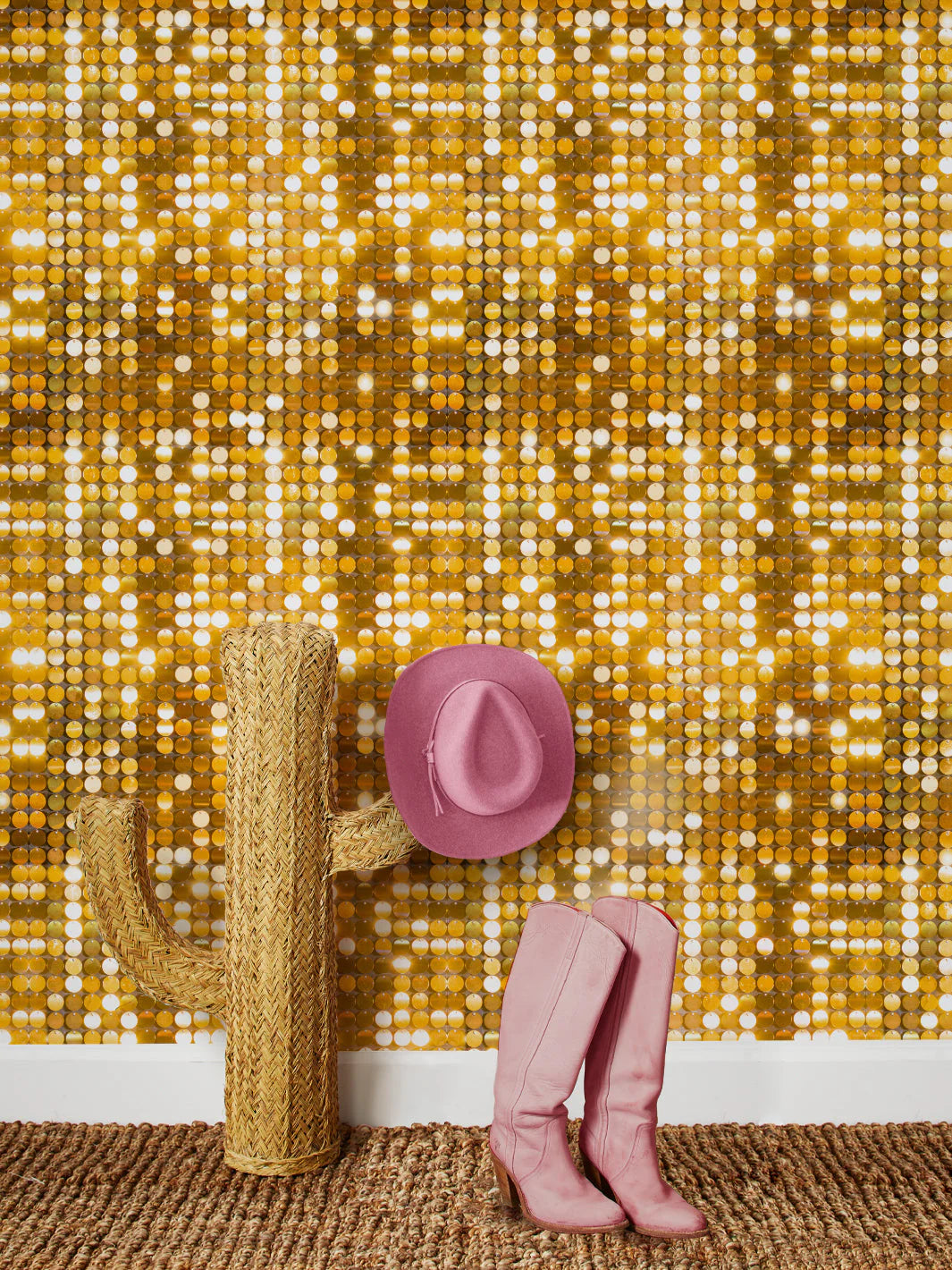 Barbie Sequin Wallpaper - Barbie Movie Collection