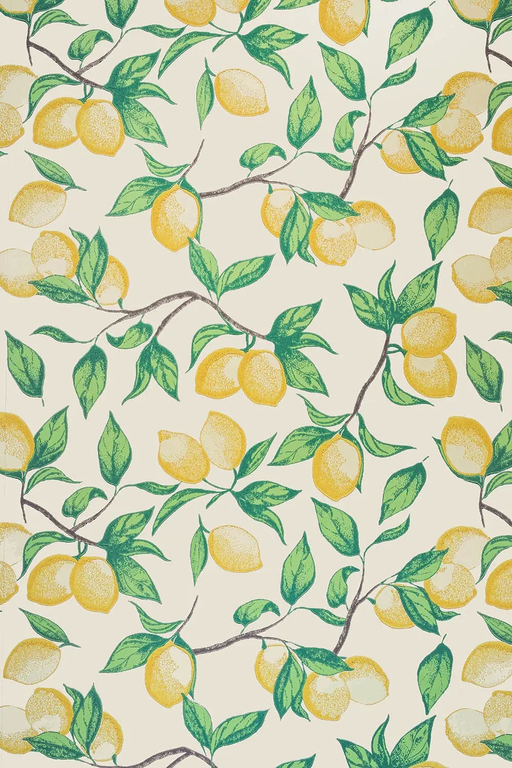 Capri Lemons Wallpaper
