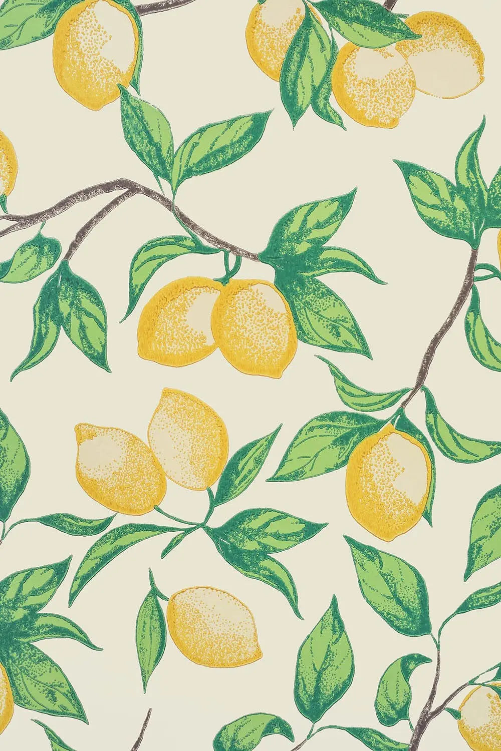 Capri Lemons Wallpaper