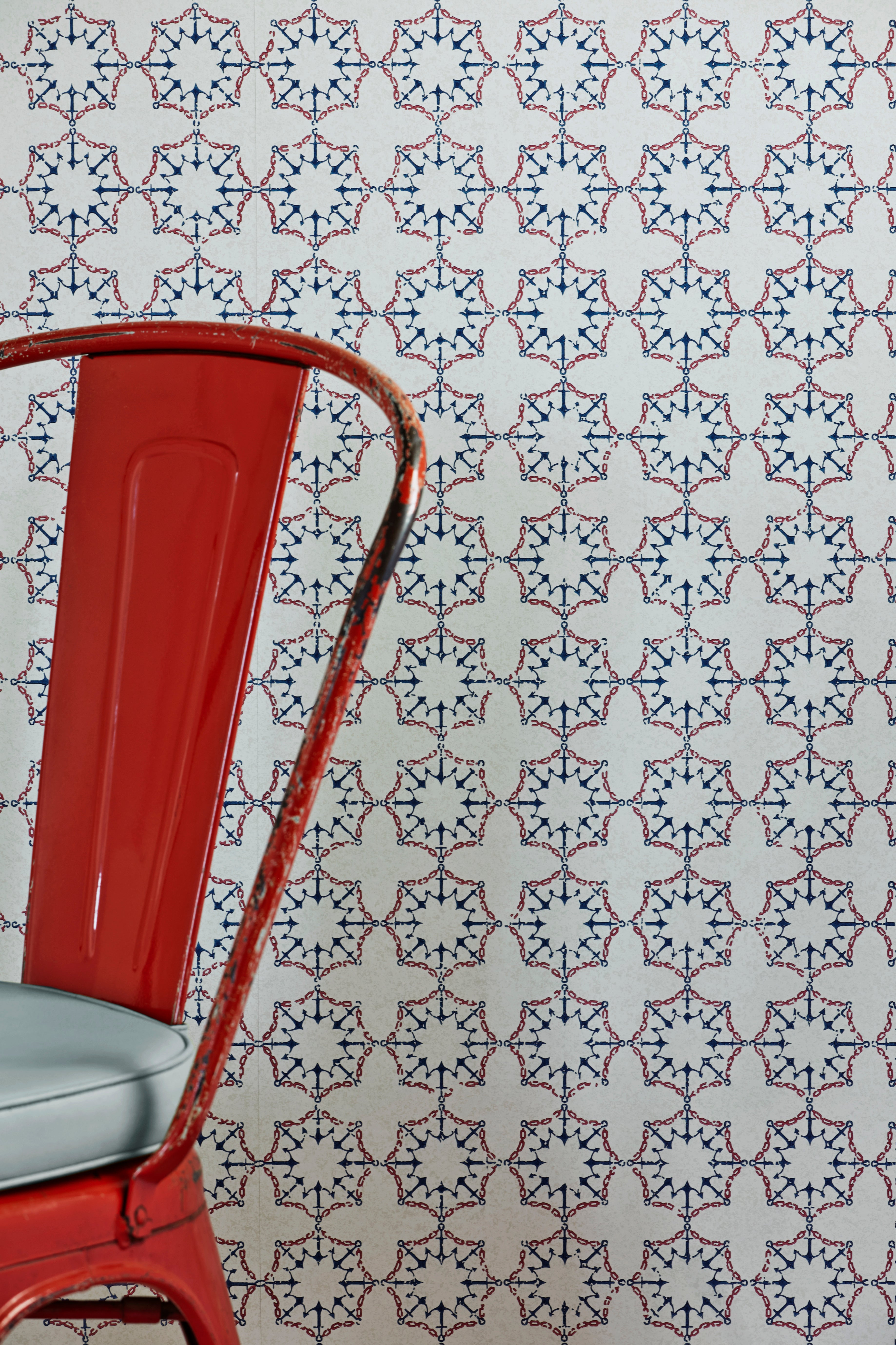 Anchor Tile Wallpaper