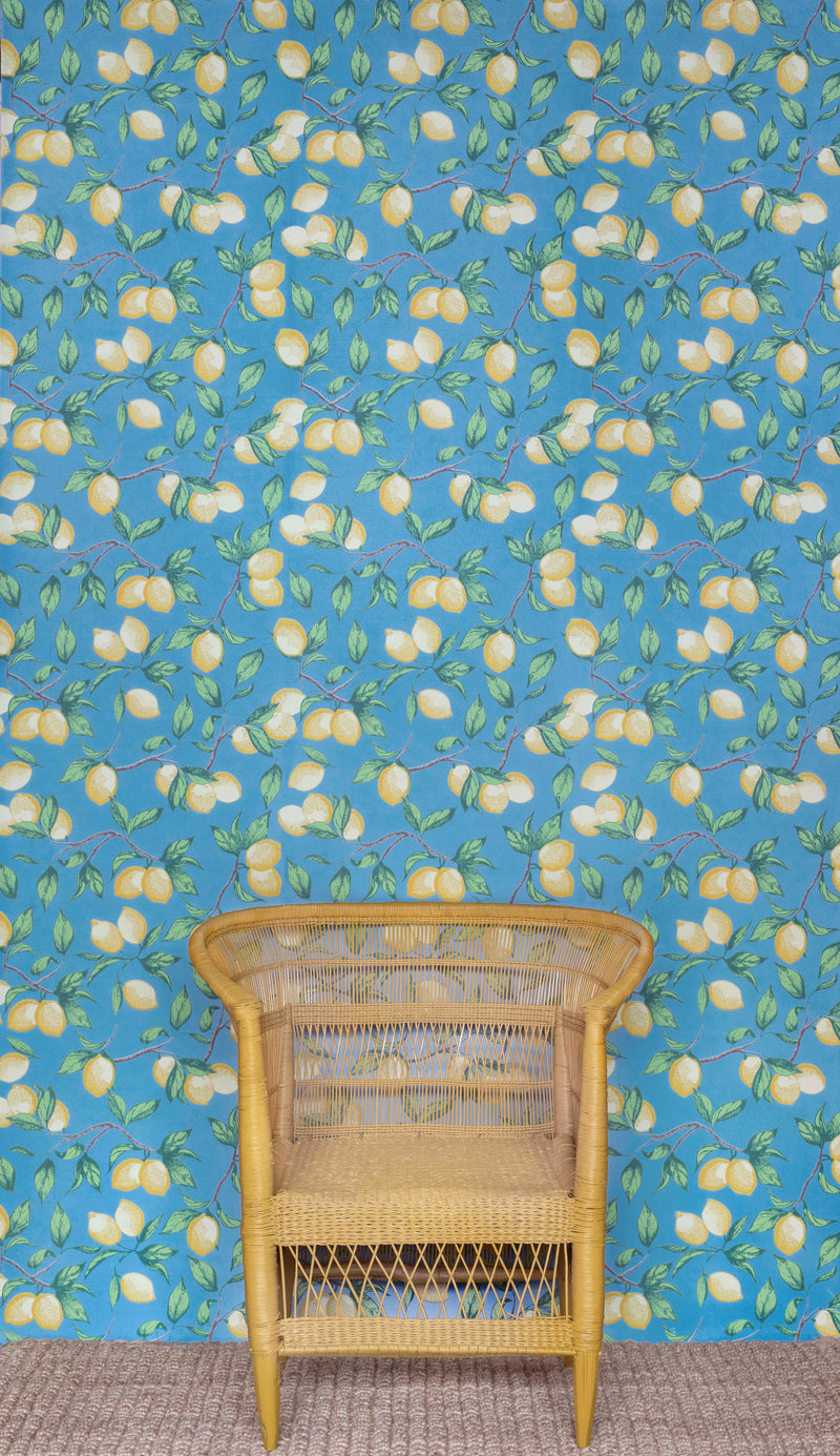 Capri Lemons Wallpaper