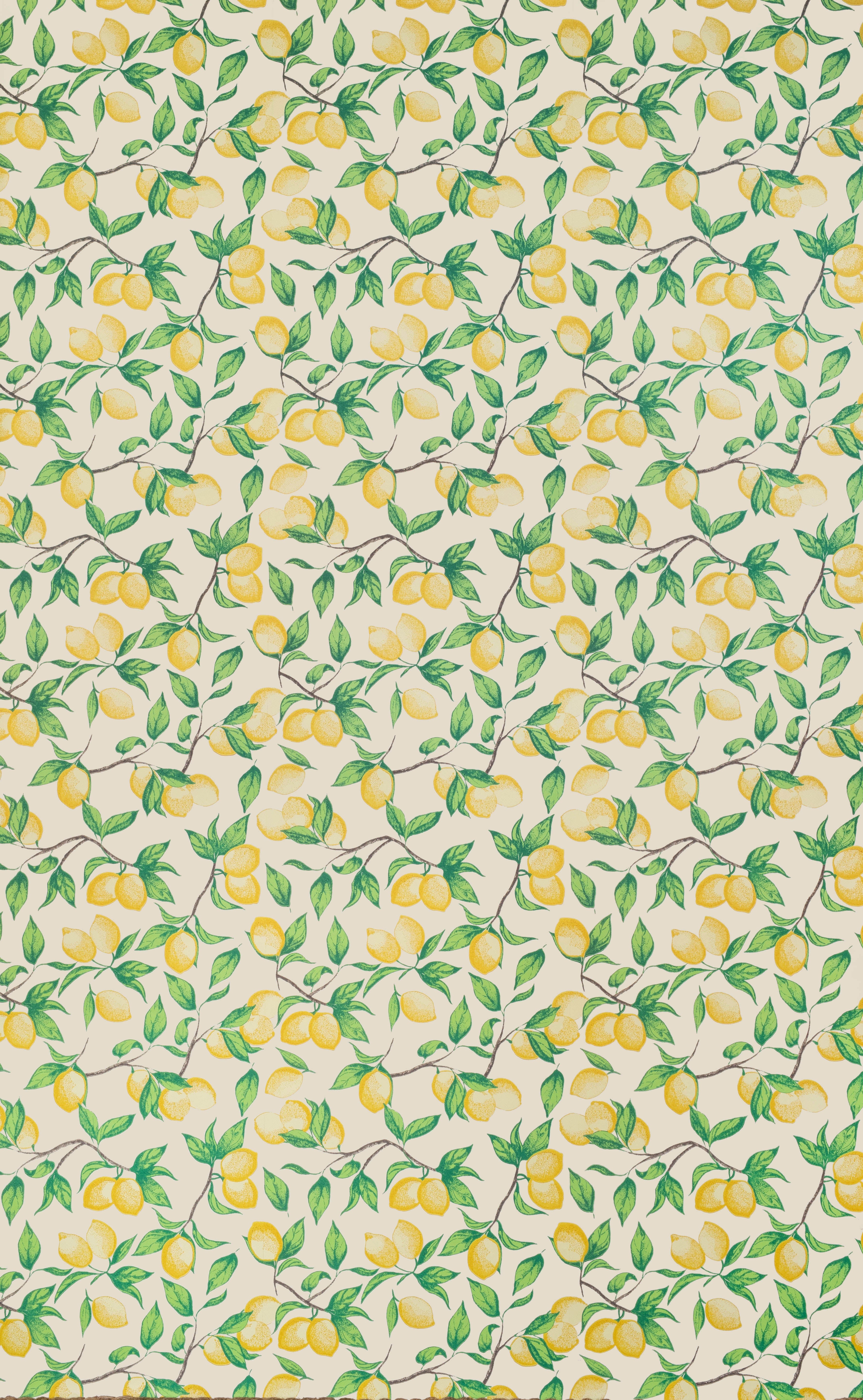 Capri Lemons Wallpaper