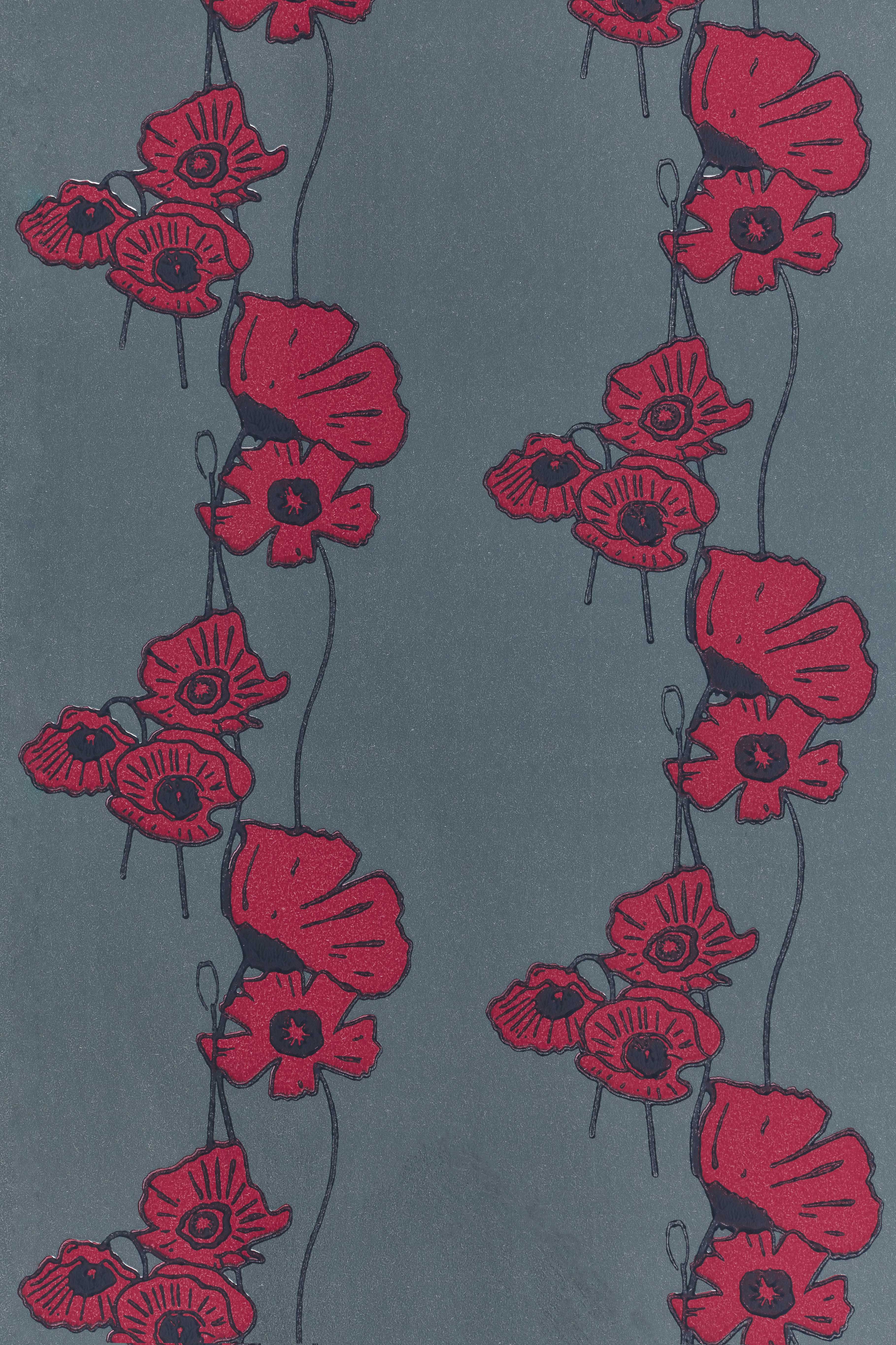 Poppy Fields Wallpaper