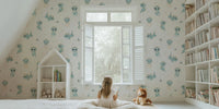 Baby Dragon Mural by HappyWall