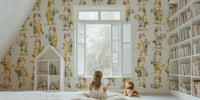 Vintage Ragdoll DJ Mural by HappyWall