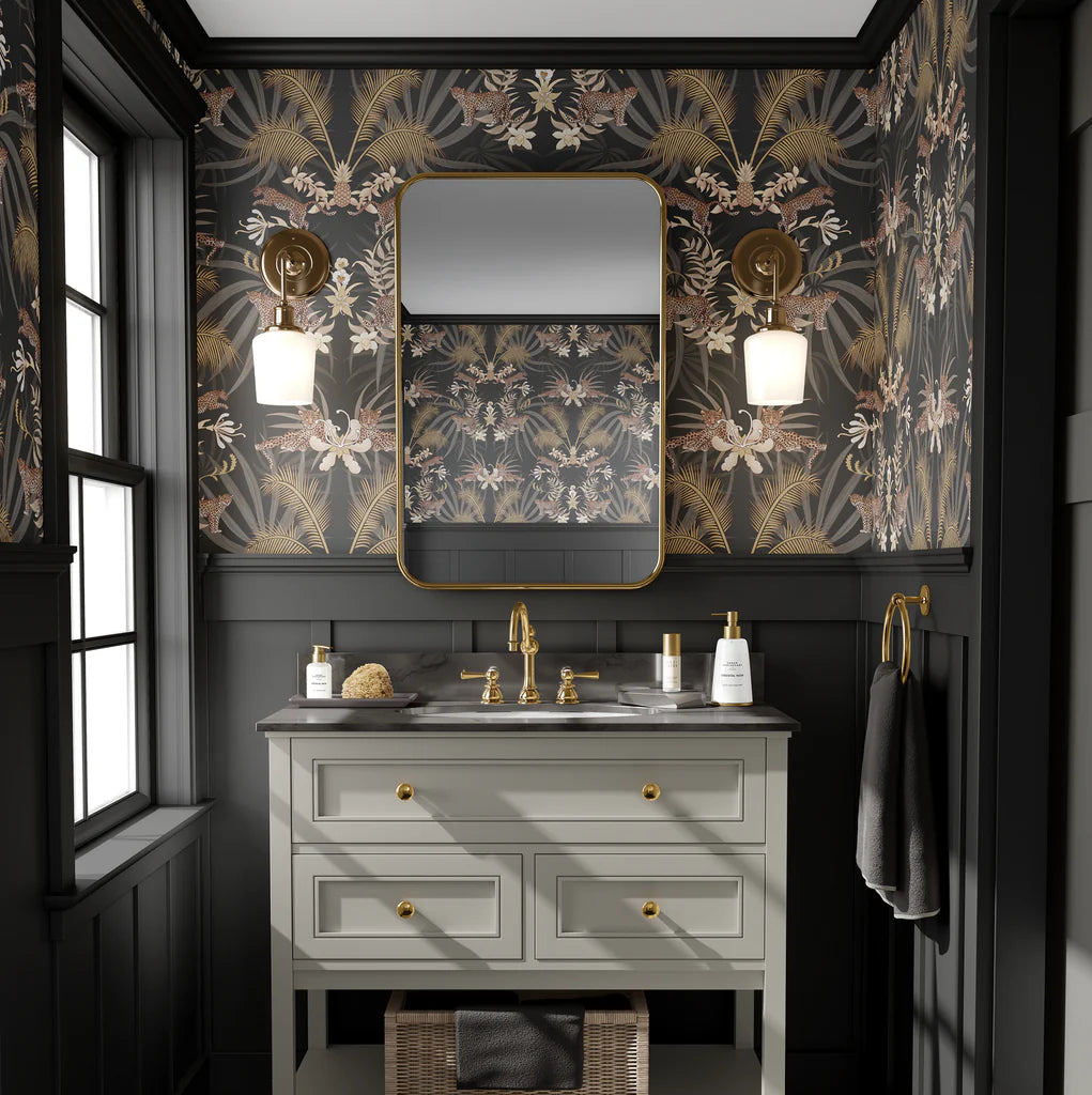 Leopard Luxe Wallpaper by Graduate Collection