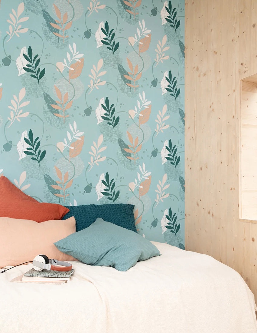 Be Yourself Leaf Wallpaper