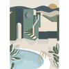 Labyrinth Archways Wall Panel by Casadeco