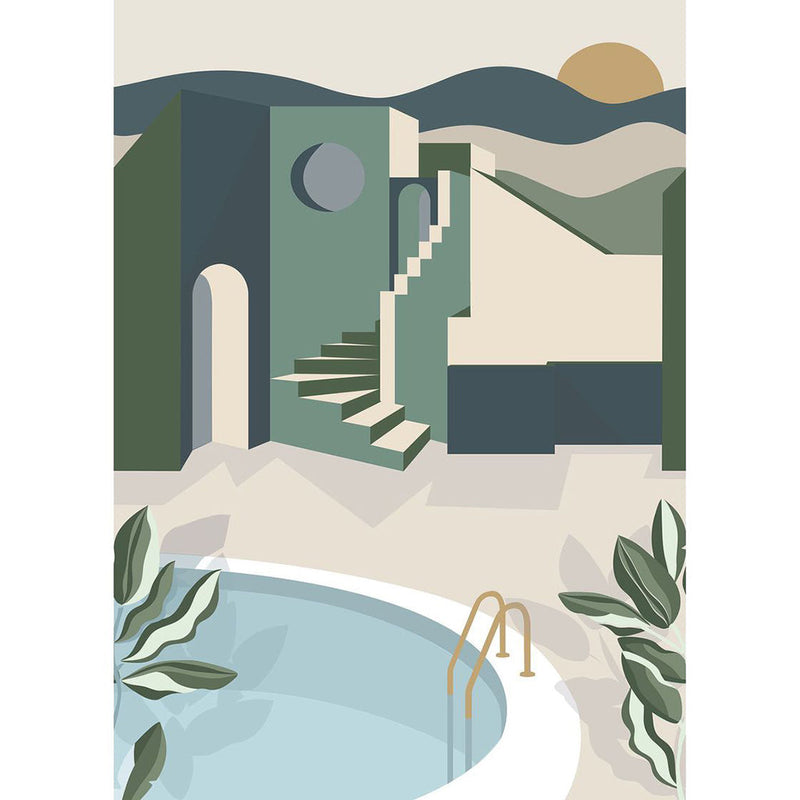 Labyrinth Archways Wall Panel by Casadeco