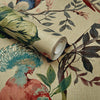 Bird Sonnet Luxury Paper Weave Wallpaper by 1838