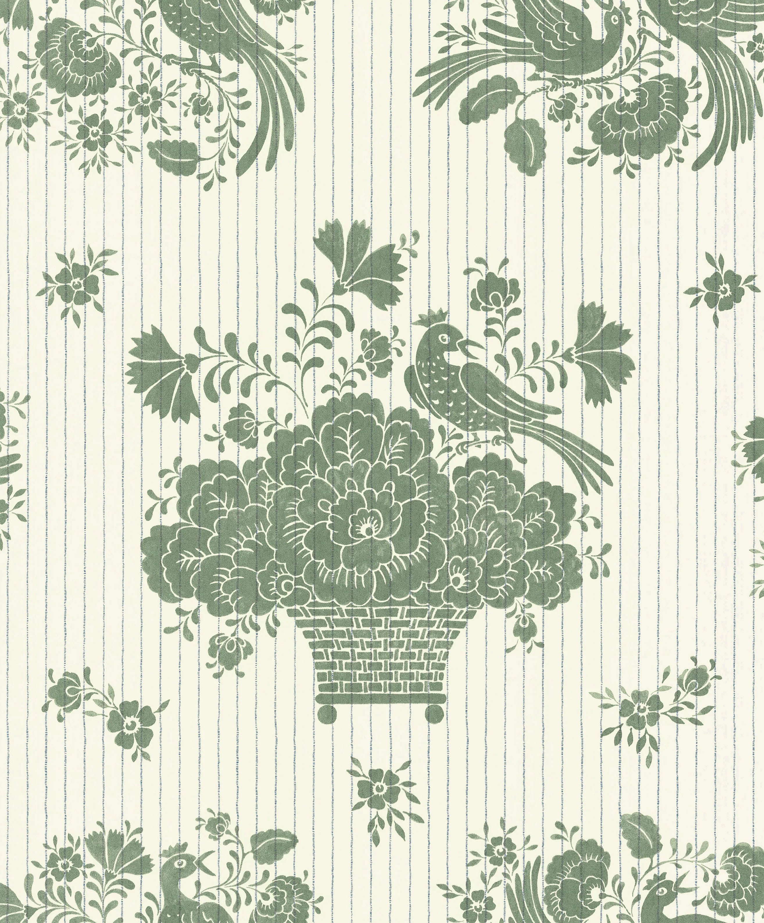 Birds Nest Wallpaper by Långelid Von Brömssen