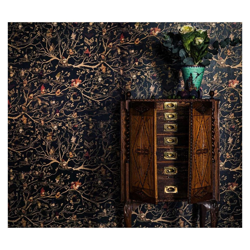 Harry Potter Black Family Tapestry Wallpaper by MinaLima