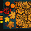 Milana Gold Wallpaper by Olenka Design