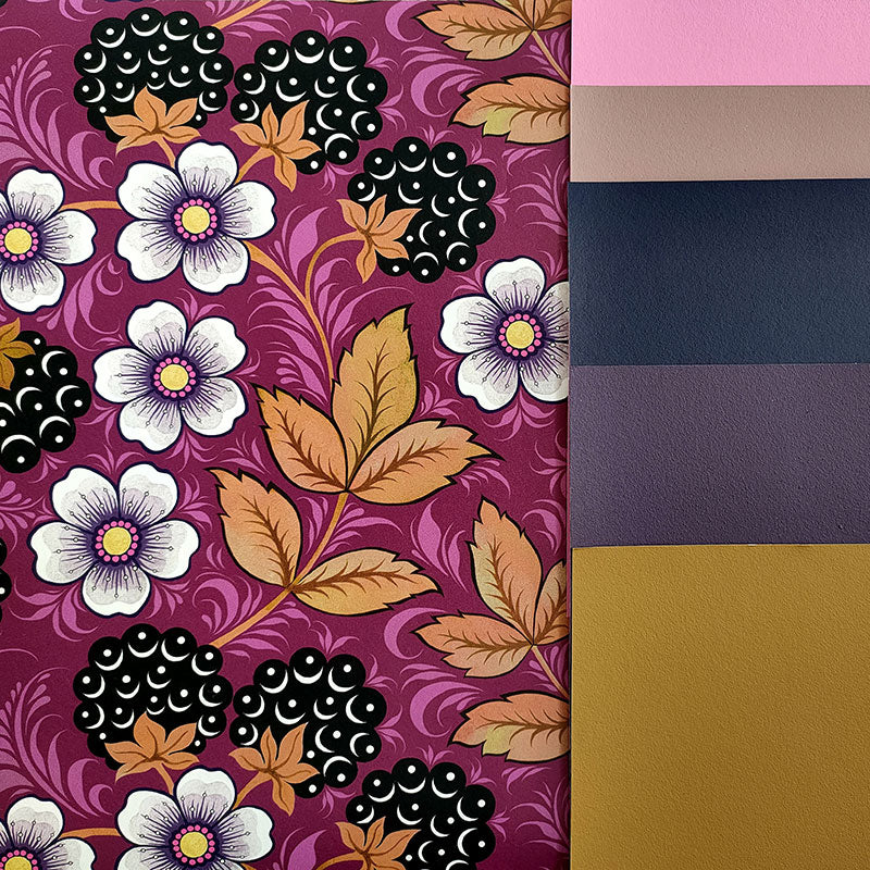 Blackberry Wine Wallpaper