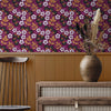 Blackberry Wine Wallpaper by Olenka Design