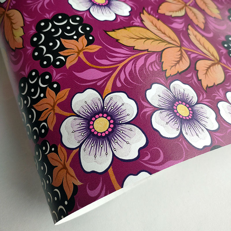 Blackberry Wine Wallpaper