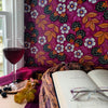 Blackberry Wine Wallpaper by Olenka Design