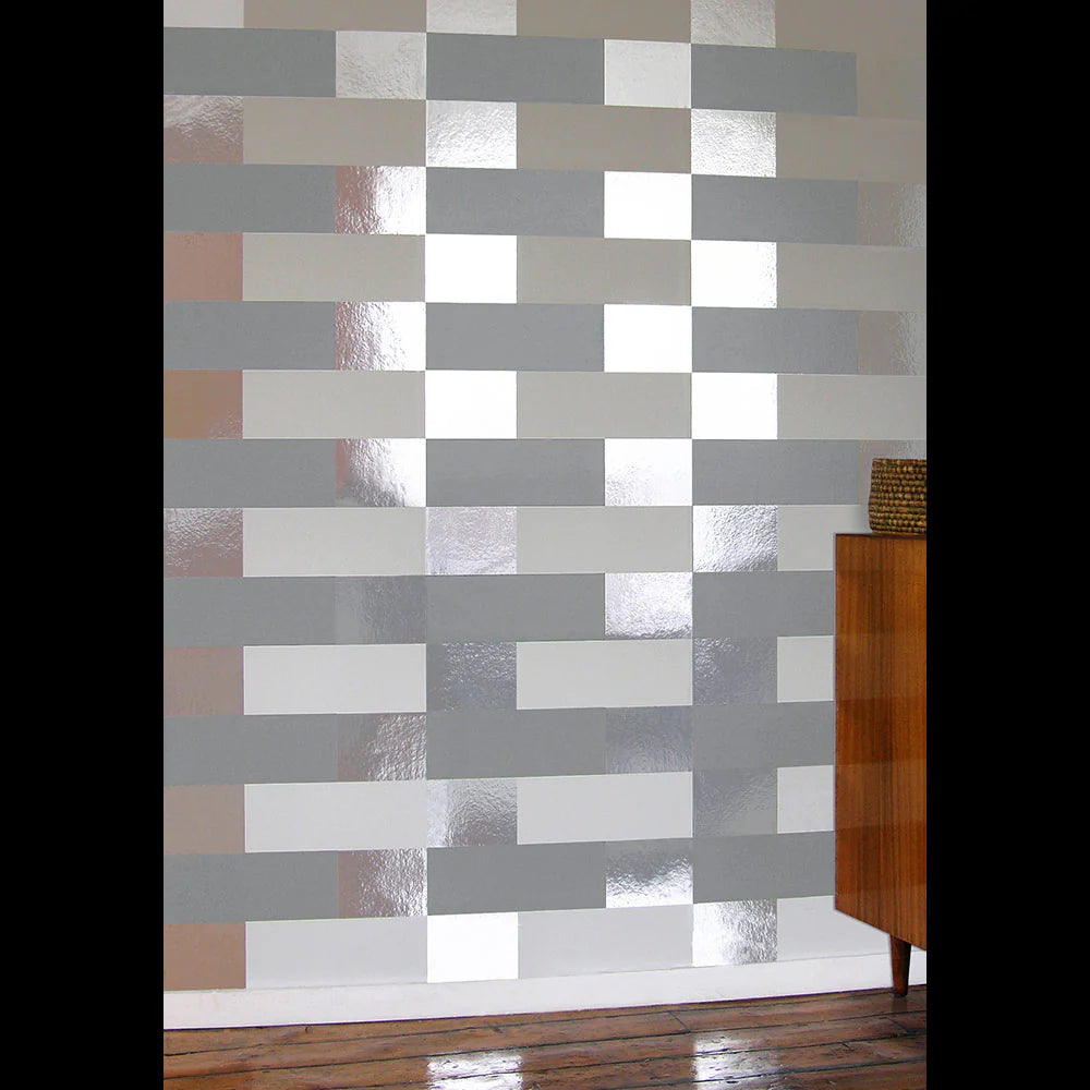 Block Wallpaper by Erica Wakerly