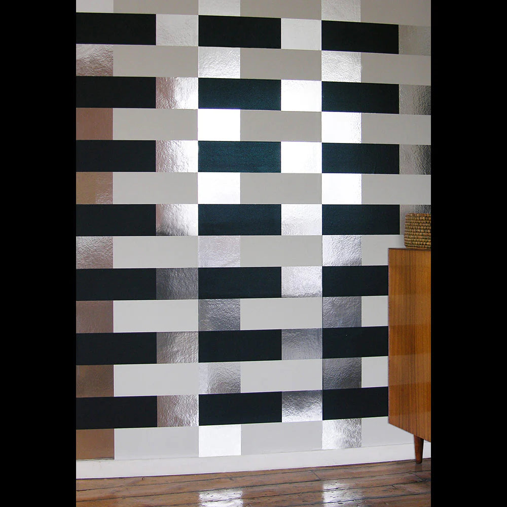 Block Wallpaper by Erica Wakerly